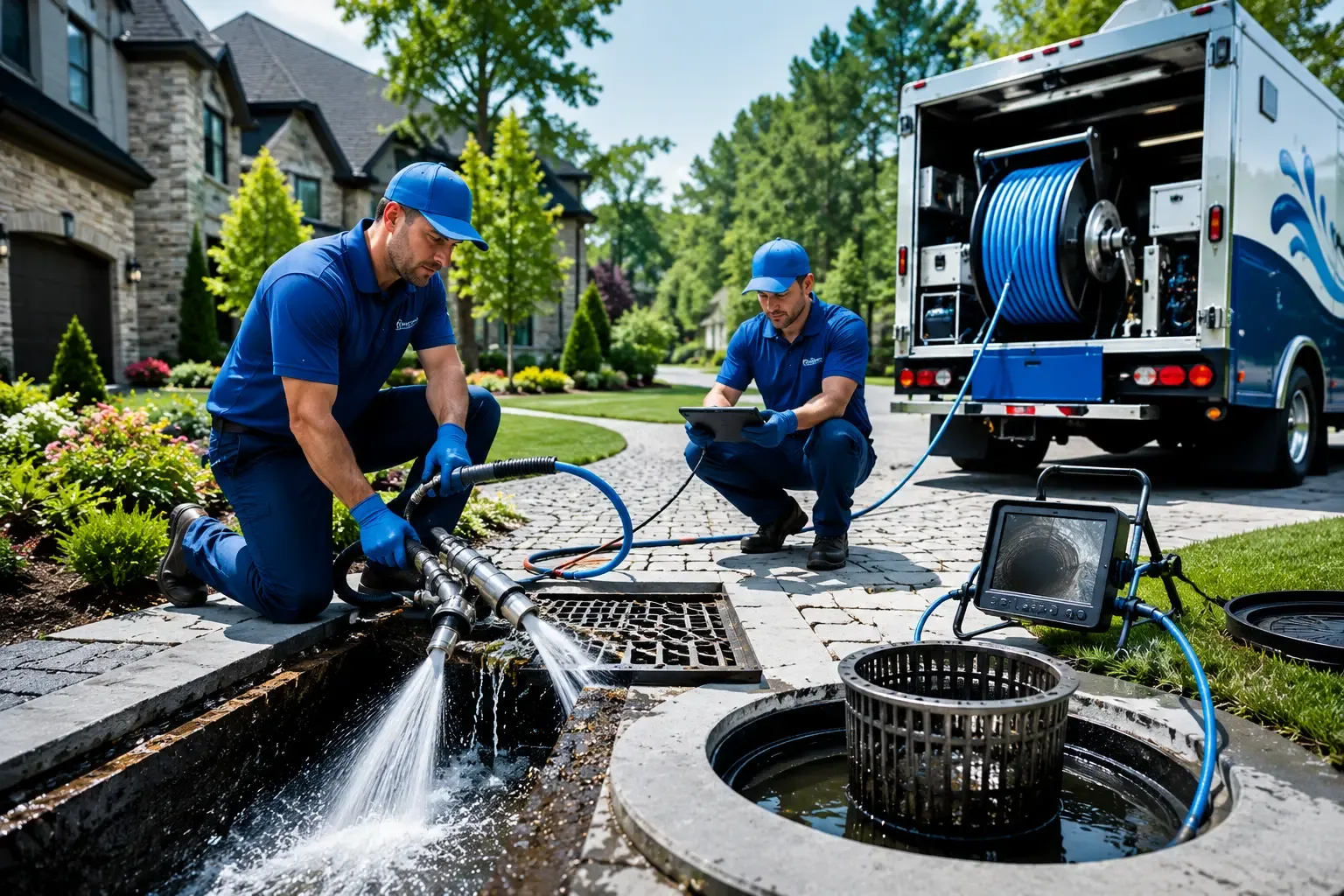 Local outdoor drain cleaning professionals in Milwaukee, WI
